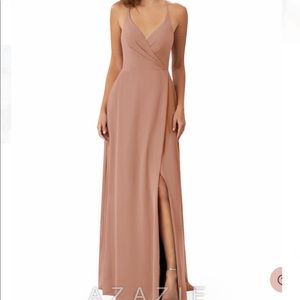 Azazie Davis dress in Vintage Mauve color. Size 4
